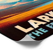 Colorado State Bird - Lark Bunting  Poster (Hoek)