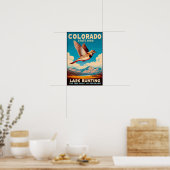 Colorado State Bird - Lark Bunting  Poster (Keuken)