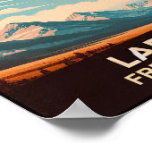 Colorado State Bird - Lark Bunting Poster (Hoek)