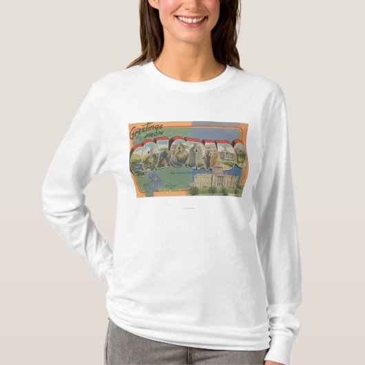 Colorado (State Capital Scene) T-shirt (Voorkant)