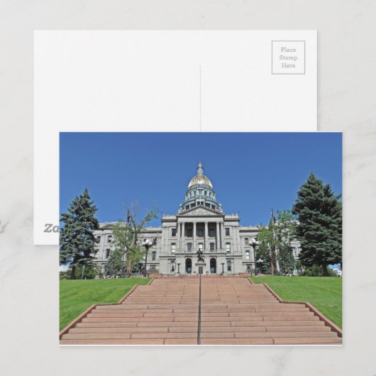 Colorado State Capitol Building Briefkaart (Voorkant / Achterkant)