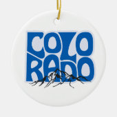 Colorado State Christmas Tree Ornament (Voorkant)