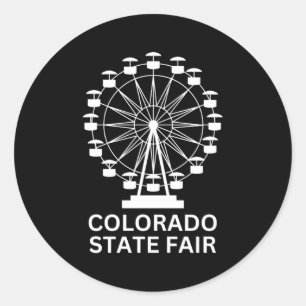 Colorado State Fair Ferris Wheel County Fair Puebl Ronde Sticker