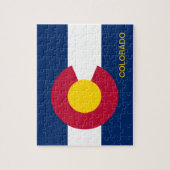 Colorado State Flag 8x10 Legpuzzel (Verticaal)