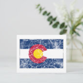 Colorado State Flag  Briefkaart (Staand voorkant)