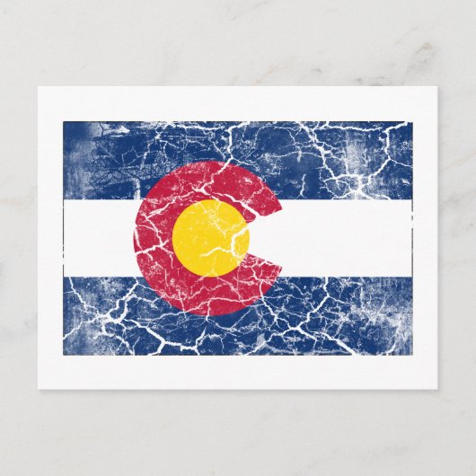 Colorado State Flag  Briefkaart (Voorkant)