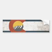 Colorado State Flag Bumpersticker (Voorkant)