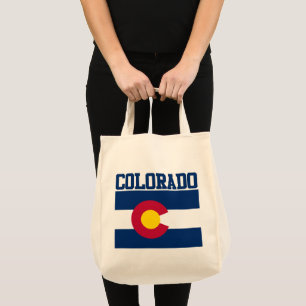 Colorado State Flag Canvas tas