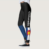 Colorado State Flag Leggings die pants runnen (Links)