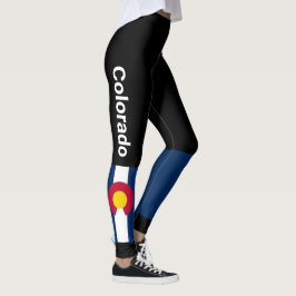 Colorado State Flag Leggings die pants runnen