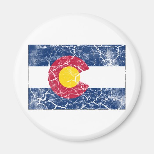 Colorado State Flag  Magneet (Voorkant)