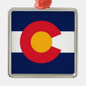 Colorado State Flag Ornament (Voorkant)