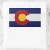Colorado State Flag Sticker (Tas)