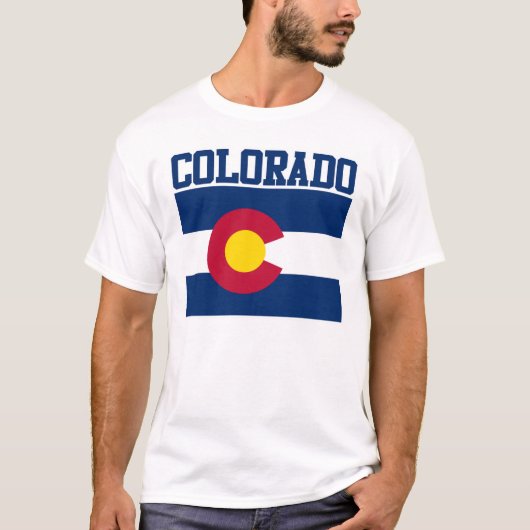 Colorado State Flag T-shirt (Voorkant)