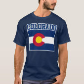 Colorado State Flag T-Shirt (Voorkant)