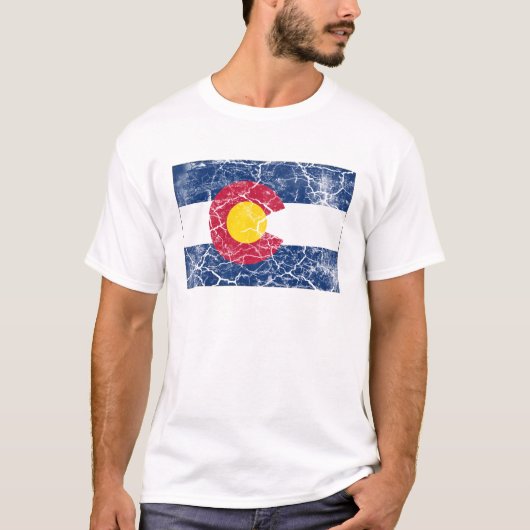 Colorado State Flag  T-shirt (Voorkant)