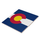Colorado State Flag Tegel Tegeltje (Zijkant)