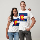 Colorado State Flag Unisex T-shirt (Unisex)