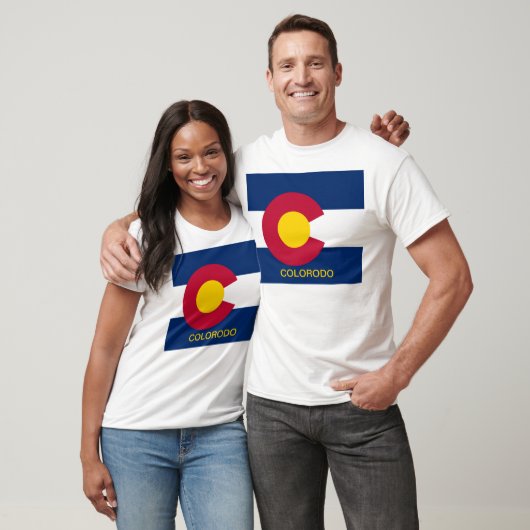 Colorado State Flag Unisex T-shirt (Unisex)