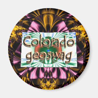 Colorado State Geocaching levert magneet Geoswag