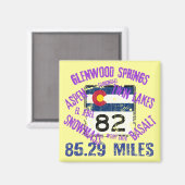 Colorado State Highway 82 Magneet (Voorkant / Achterkant)