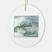 Colorado State Illustration Ornament (Links)