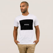 Colorado State Map Belong T-shirt (Voorkant volledig)