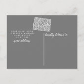 COLORADO State Moving Announcement Post Kaart (Achterkant)