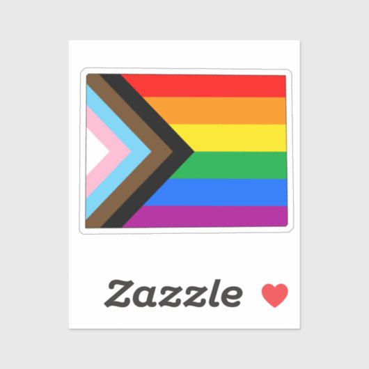 Colorado State Pride LGBTQ Progress Pride Sticker (Vel)