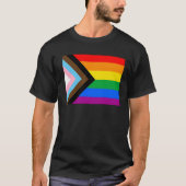 Colorado State Pride LGBTQ Progress Pride T-shirt (Voorkant)