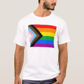 Colorado State Pride LGBTQ Progress Pride T-shirt (Voorkant)