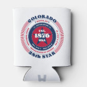Colorado State Pride Monogram Koeler (Achterkant)