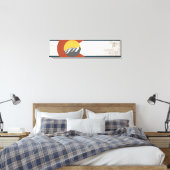 Colorado State Vlag Verpakt Canvas Afdruk (Insitu (Slaapkamer))