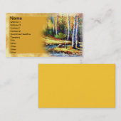 Colorado Stream Art Visitekaartje (Voorkant / Achterkant)