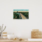 Colorado Street Bridge over de Arroyo Seco Poster (Keuken)