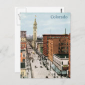 Colorado Street Scene Briefkaart (Voorkant / Achterkant)