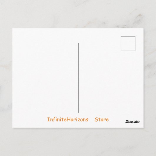 Colorado Sunset Briefkaart (Achterkant)