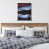 Colorado Sunset Canvas Afdruk (Insitu (Slaapkamer))