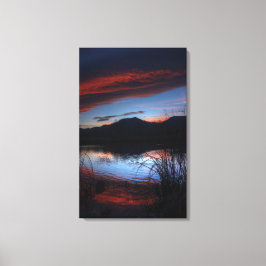Colorado Sunset Canvas Afdruk