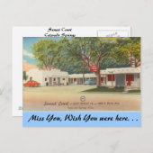 Colorado, Sunset Court Briefkaart (Voorkant / Achterkant)