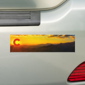 Colorado Sunset III Bumpersticker (Op auto)
