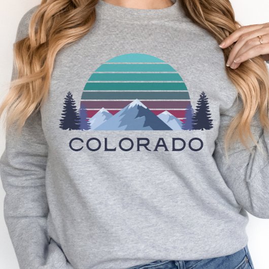 Colorado Sunset Sweatshirts, reisshirt Trui