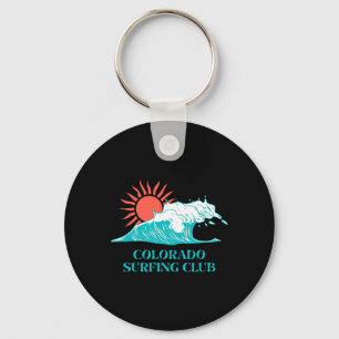 Colorado Surfclub Retro Ironische Vakantie  Sleutelhanger