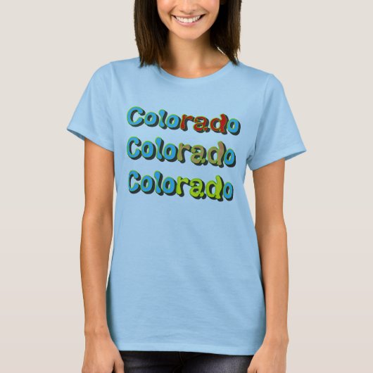 ColoRADo T-shirt (Voorkant)