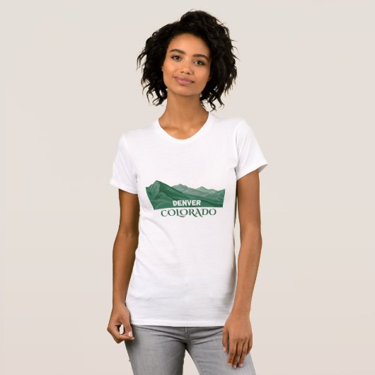 Colorado T-Shirt – Adventure in the Rockies (Voorkant volledig)
