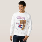 Colorado Tax Day Tea Party Protest Sweatshirt (Voorkant volledig)
