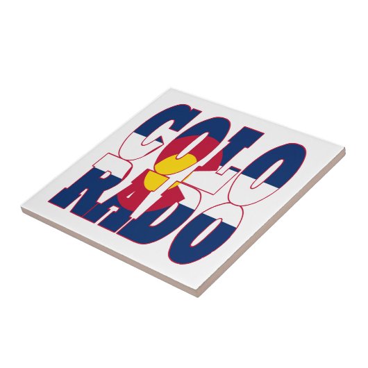 Colorado Tegeltje (Zijkant)