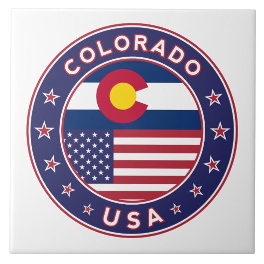 Colorado Tegeltje (Voorkant)