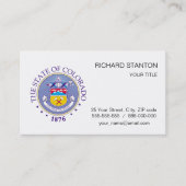 Colorado-teken Visitekaartje (Voorkant)