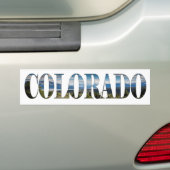 Colorado Tekst I Bumpersticker (Op auto)